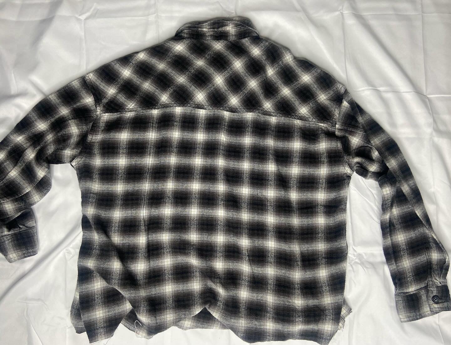 90’s Grunge Hand Cut Flannel