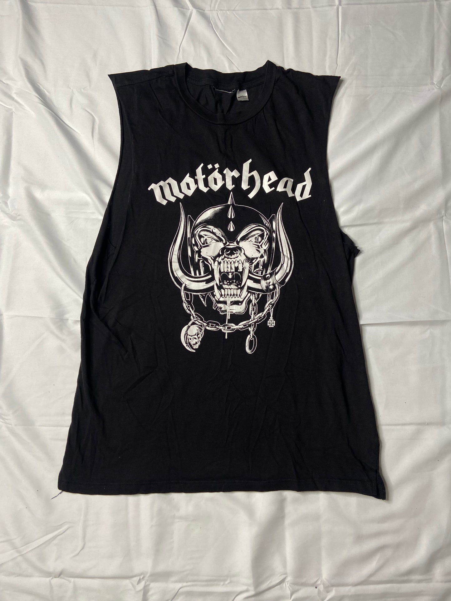 Hand Cut Motorhead Muscle Tee