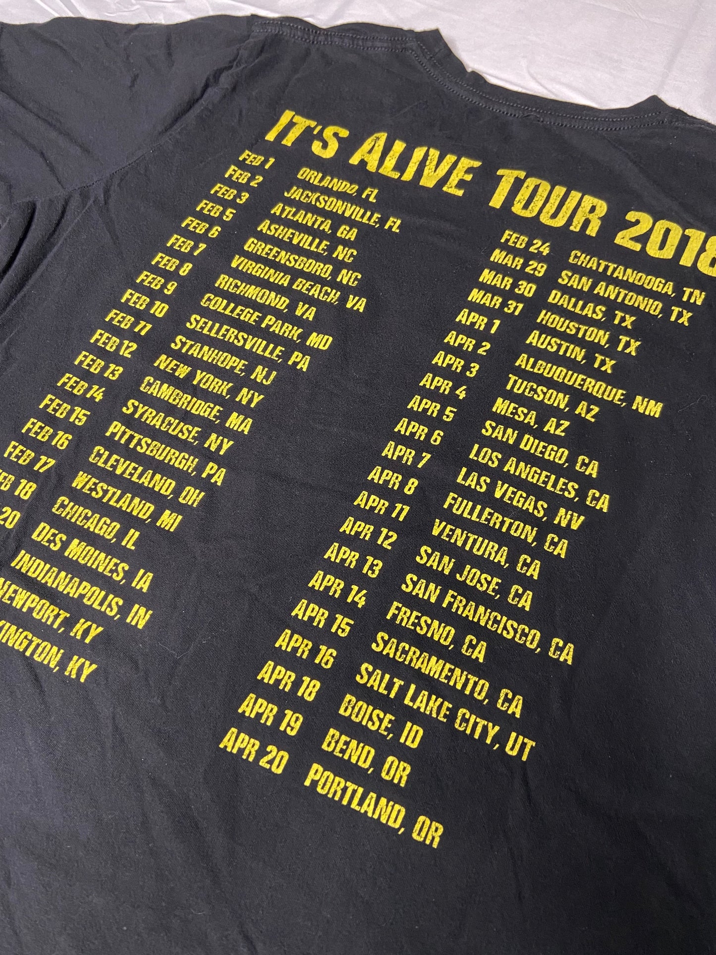 2018 John 5 “It’s Alive Tour” T-Shirt