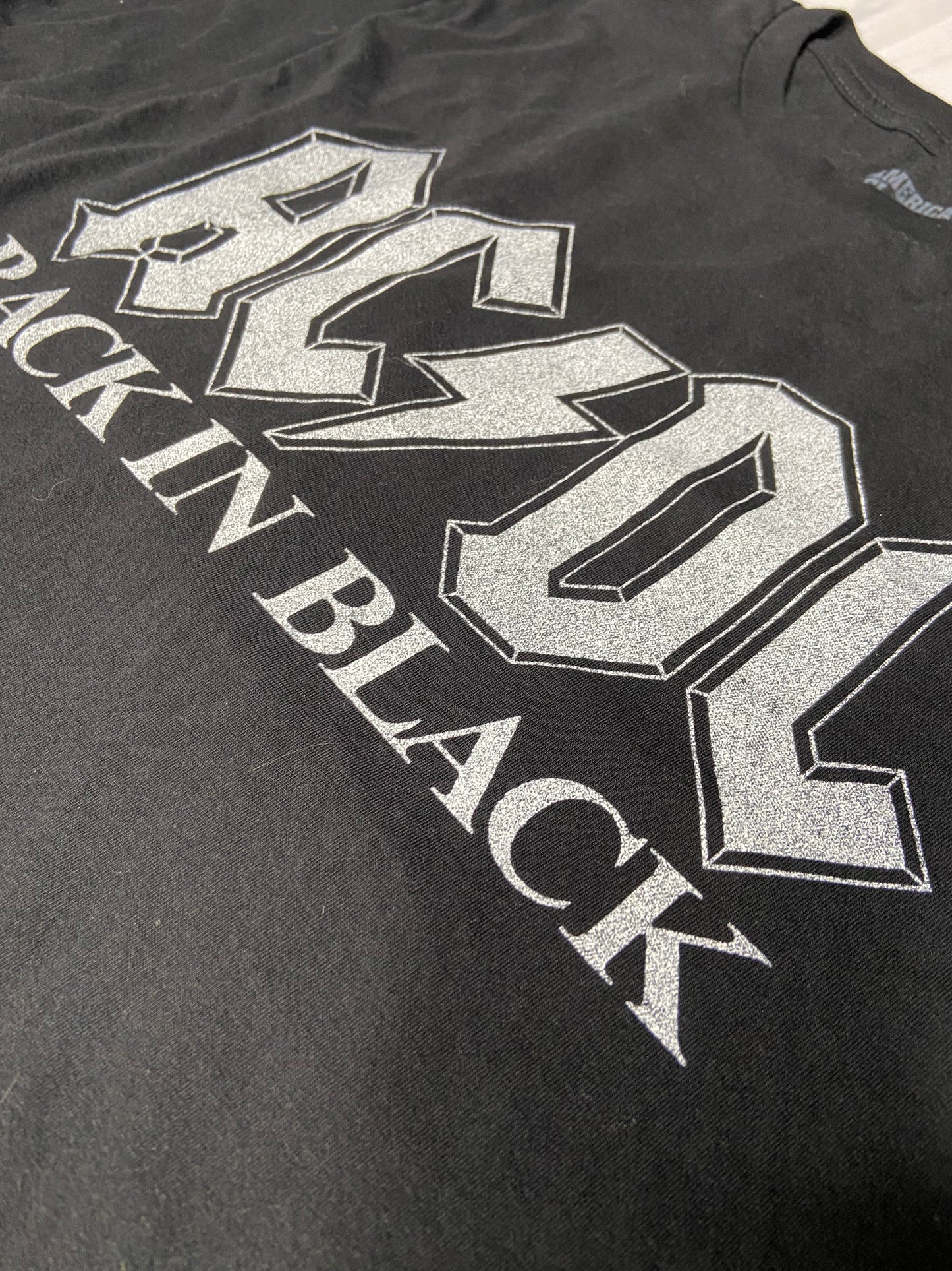 AC/DC Double Sided “Back In Black” T-Shirt