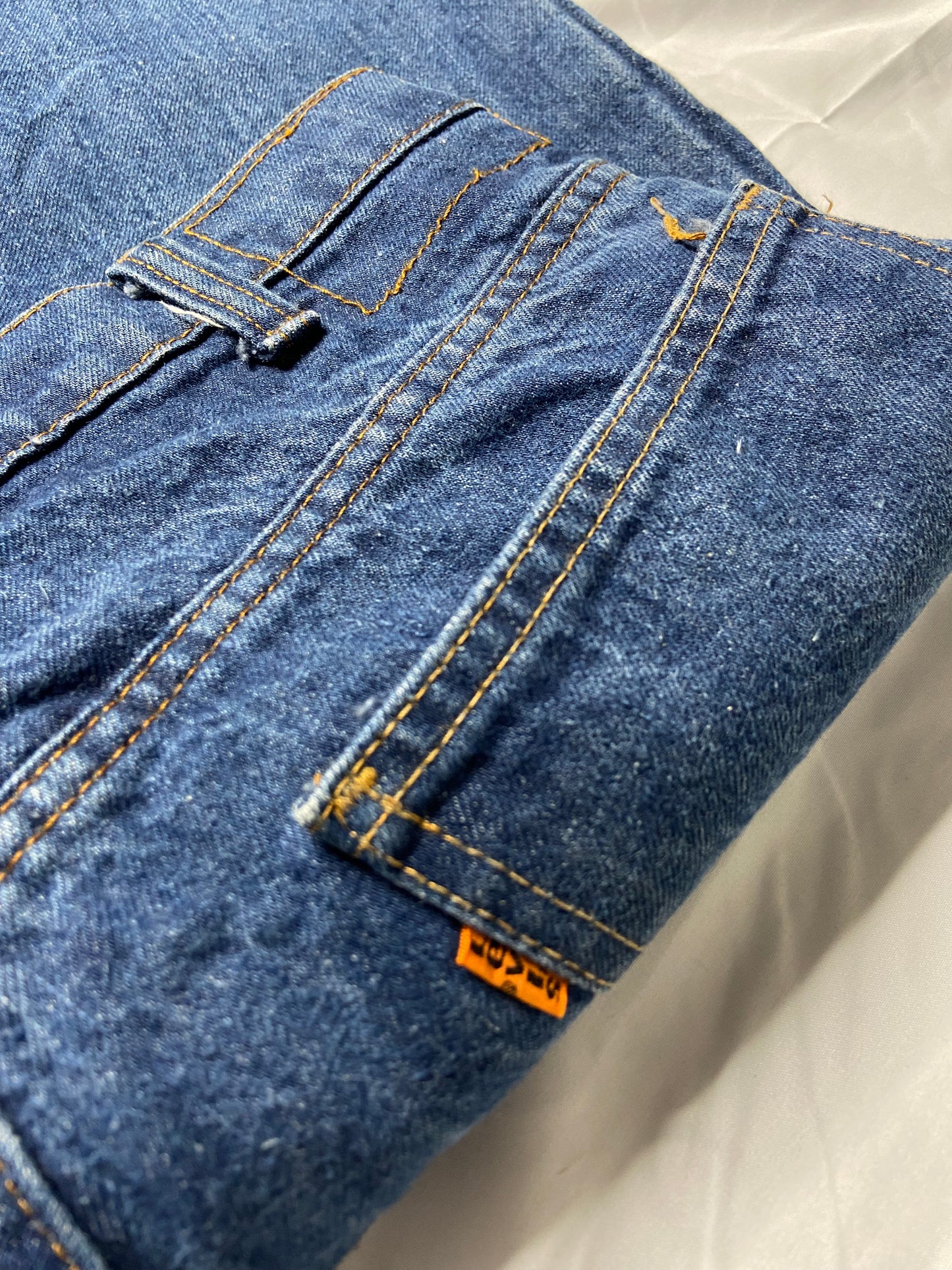 Vintage 1980’s Orange Tab Bootcut Levi’s Jeans 34x34