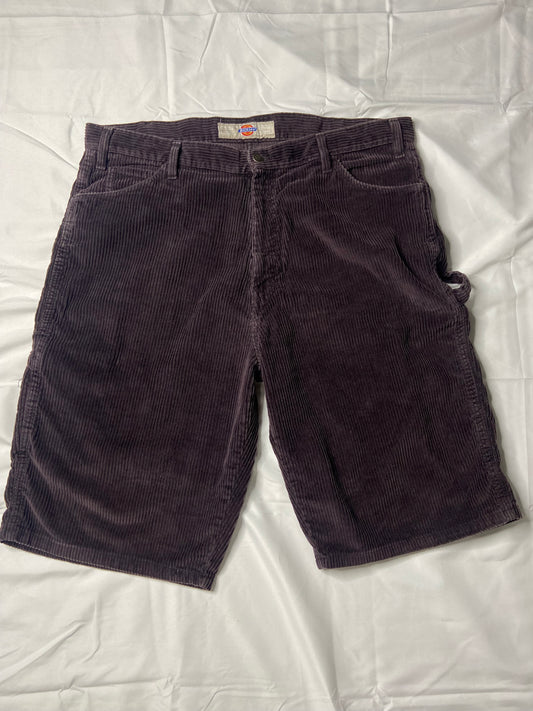 Vintage Brown Velvet Corduroy Dickies Shorts 38