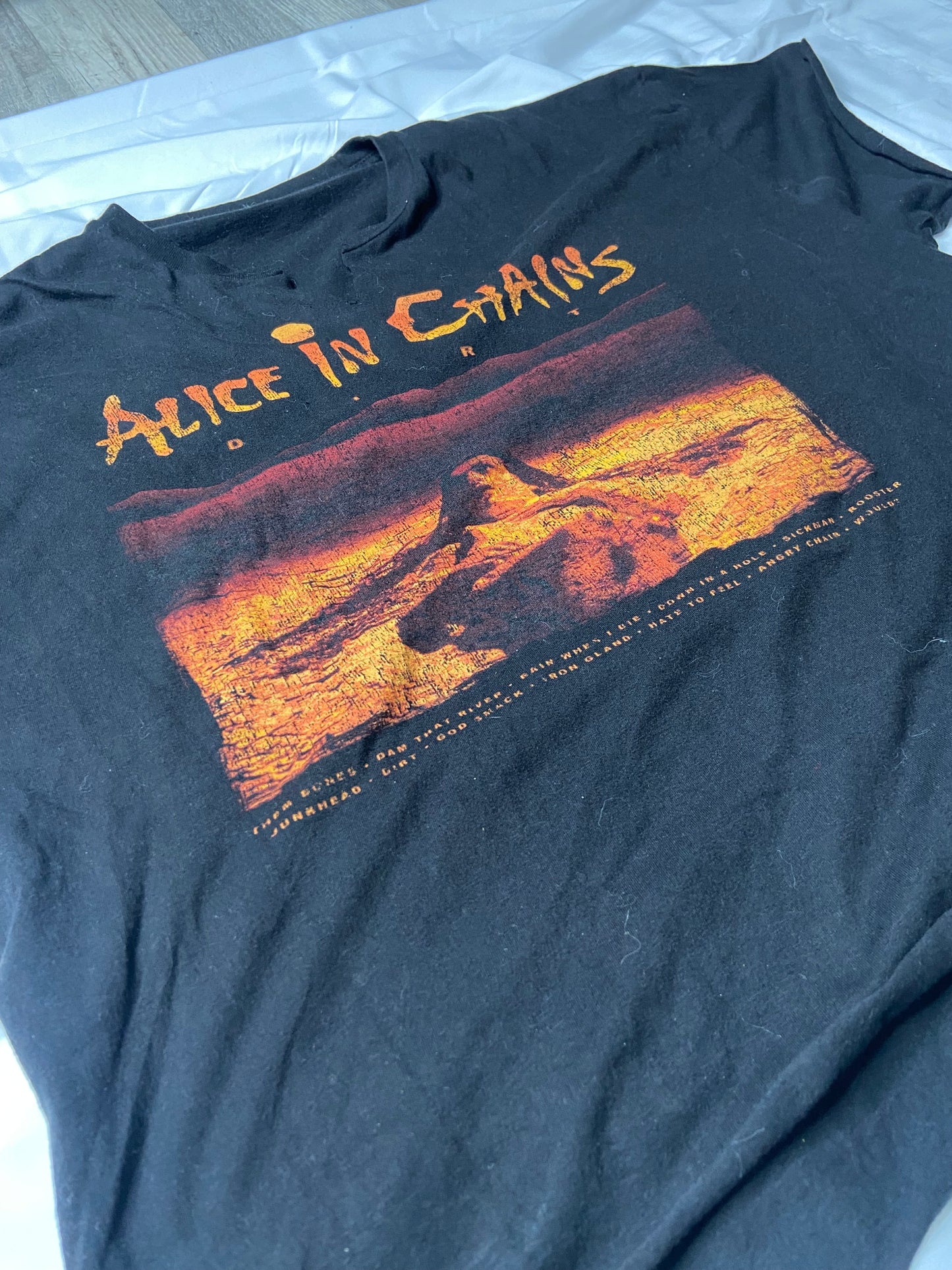 Hand Cut Alice In Chains “DIRT” T-Shirt