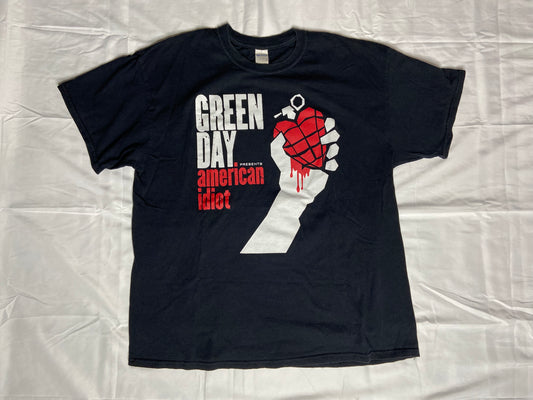 Y2K Green Day AMERICAN IDIOT T-Shirt