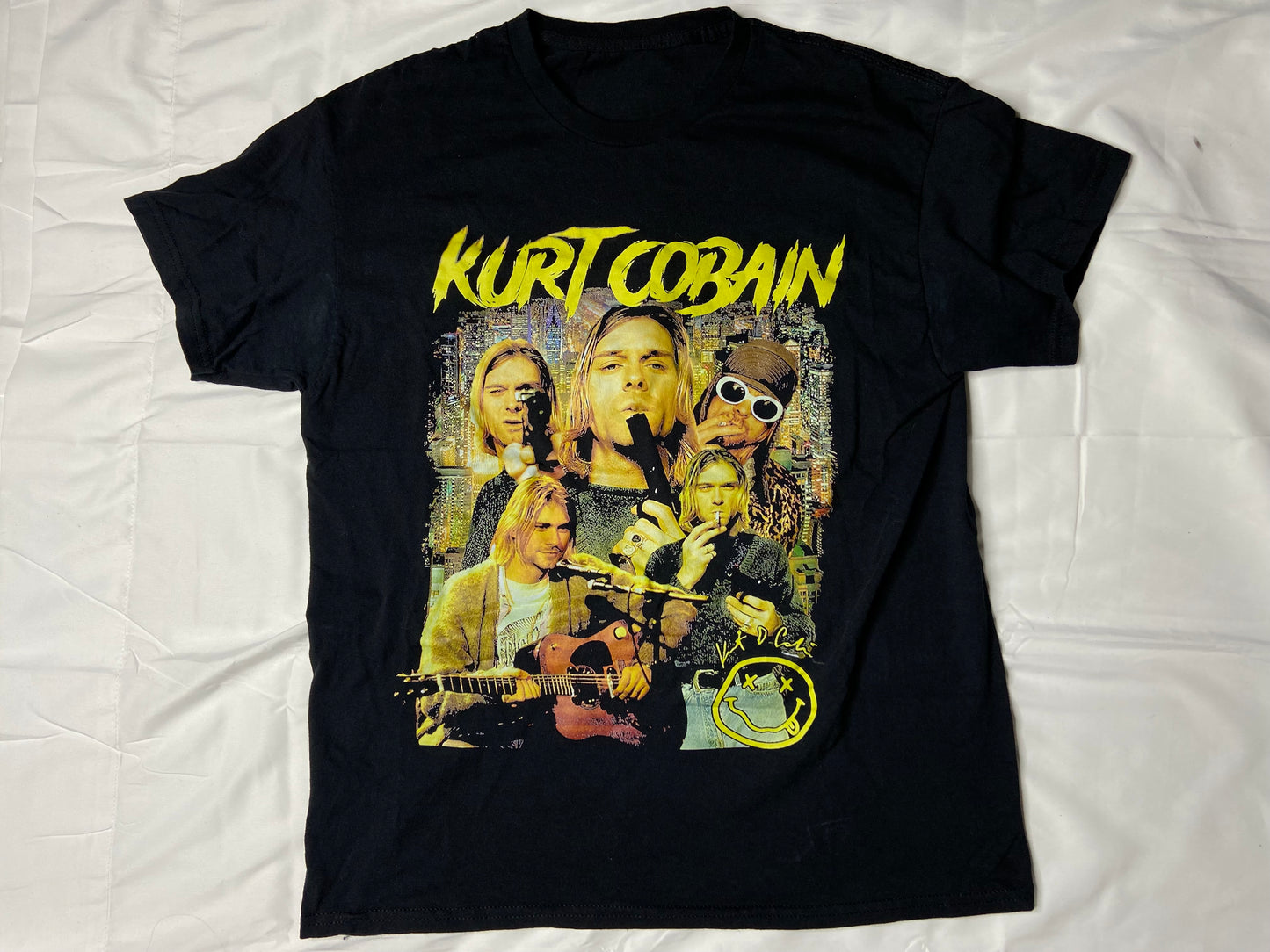 Kurt Cobain Collage T-Shirt